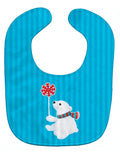 Polar Bear Baby Bib Easy-Clean Baby Bib Baby Feeding Accessory Baby Mealtime Essential, 10 x 13, Multicolor