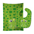Frog Prince #2 Baby Bib & Burp Cloth Easy-Clean Baby Bib Baby Feeding Accessory Baby Mealtime Essential