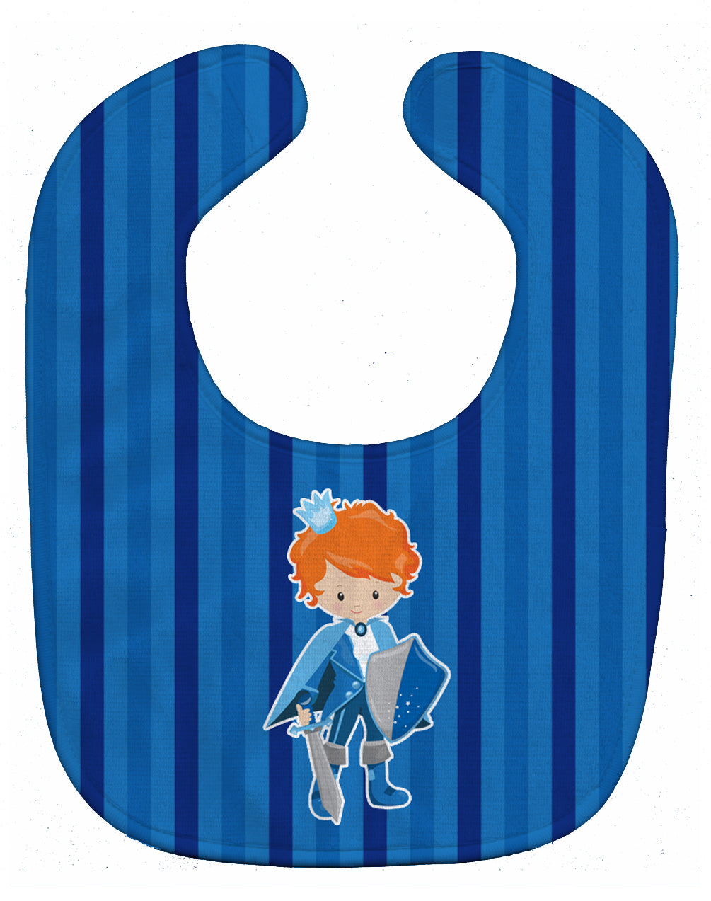 Prince Charming Ginger Baby Bib Easy-Clean Baby Bib Baby Feeding Accessory Baby Mealtime Essential, 10 x 13, Multicolor