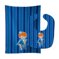 Prince Charming Ginger Baby Bib & Burp Cloth Easy-Clean Baby Bib Baby Feeding Accessory Baby Mealtime Essential
