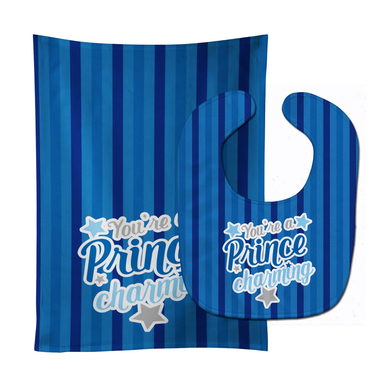 You're a Prince Charming Baby Bib & Burp Cloth Easy-Clean Baby Bib Baby Feeding Accessory Baby Mealtime Essential