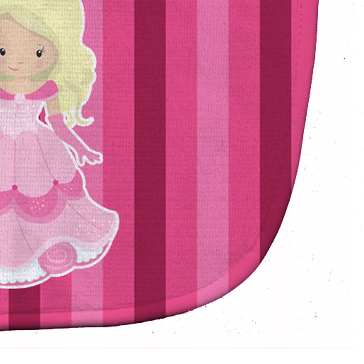 Princess Blonde Baby Bib Easy-Clean Baby Bib Baby Feeding Accessory Baby Mealtime Essential, 10 x 13, Multicolor