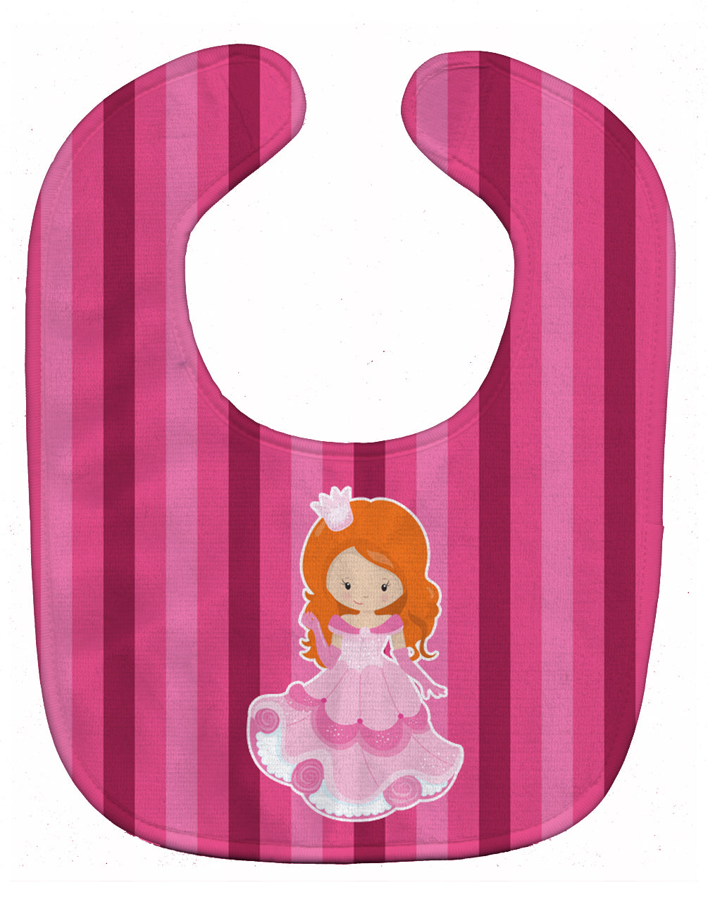 Princess Ginger Baby Bib Easy-Clean Baby Bib Baby Feeding Accessory Baby Mealtime Essential, 10 x 13, Multicolor