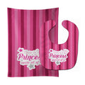 There is a Princess iside all of us Baby Bib & Burp Cloth Easy-Clean Baby Bib Baby Feeding Accessory Baby Mealtime Essential
