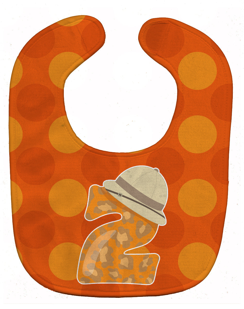 Zoo Month 2 Baby Bib Easy-Clean Baby Bib Baby Feeding Accessory Baby Mealtime Essential, 10 x 13, Multicolor