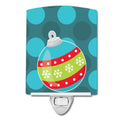 Christmas Ornament Ceramic Night Light Compact, UL-Certified, Ideal for Bedroom, Bathroom, Nursery, Hallway, Kitchen, 6x4x3, Multicolor