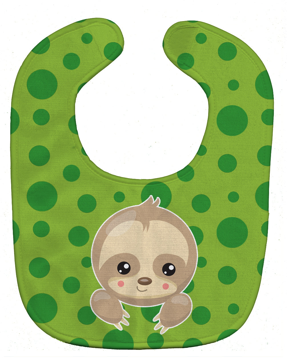 Sloth Paws Baby Bib Easy-Clean Baby Bib Baby Feeding Accessory Baby Mealtime Essential, 10 x 13, Multicolor