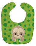 Sloth Paws Baby Bib Easy-Clean Baby Bib Baby Feeding Accessory Baby Mealtime Essential, 10 x 13, Multicolor