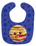 Planets Jupiter Baby Bib Easy-Clean Baby Bib Baby Feeding Accessory Baby Mealtime Essential, 10 x 13, Multicolor