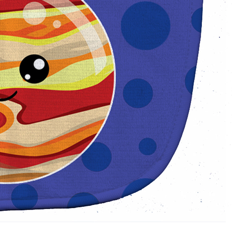 Planets Jupiter Baby Bib Easy-Clean Baby Bib Baby Feeding Accessory Baby Mealtime Essential, 10 x 13, Multicolor