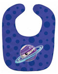 Planets Saturn Baby Bib Easy-Clean Baby Bib Baby Feeding Accessory Baby Mealtime Essential, 10 x 13, Multicolor