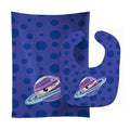 Planets Saturn Baby Bib & Burp Cloth Easy-Clean Baby Bib Baby Feeding Accessory Baby Mealtime Essential