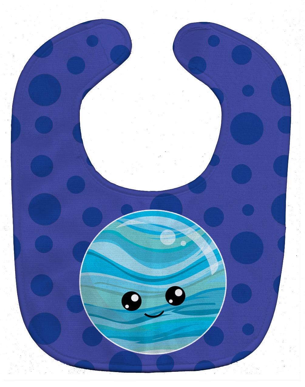 Planets Pluto Baby Bib Easy-Clean Baby Bib Baby Feeding Accessory Baby Mealtime Essential, 10 x 13, Multicolor