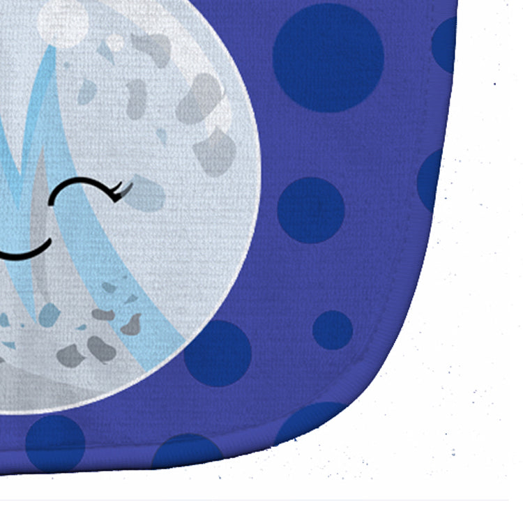 Planets Moon Baby Bib Easy-Clean Baby Bib Baby Feeding Accessory Baby Mealtime Essential, 10 x 13, Multicolor