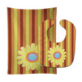 Heart Flower Baby Bib & Burp Cloth Easy-Clean Baby Bib Baby Feeding Accessory Baby Mealtime Essential