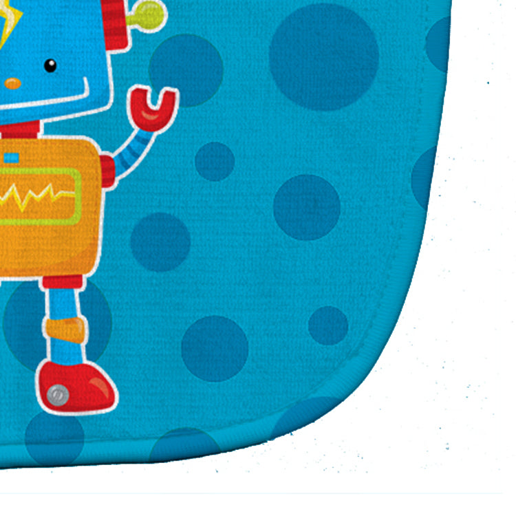Robot Baby Bib Easy-Clean Baby Bib Baby Feeding Accessory Baby Mealtime Essential, 10 x 13, Multicolor