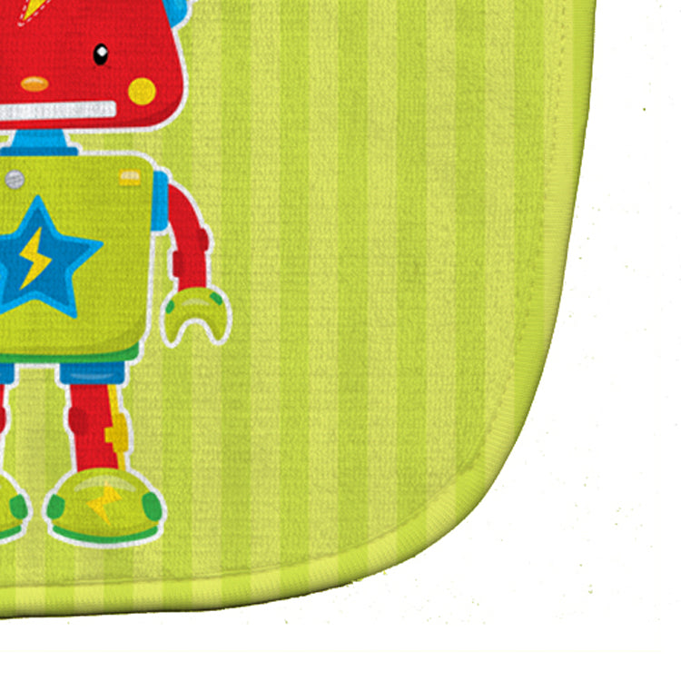 Robot #3 Baby Bib Easy-Clean Baby Bib Baby Feeding Accessory Baby Mealtime Essential, 10 x 13, Multicolor