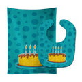Birthday Cake Baby Bib & Burp Cloth Easy-Clean Baby Bib Baby Feeding Accessory Baby Mealtime Essential