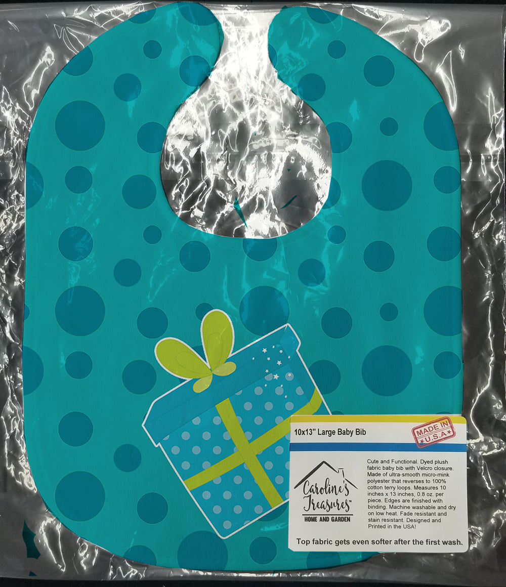 Birthday Present Baby Bib Easy-Clean Baby Bib Baby Feeding Accessory Baby Mealtime Essential, 10 x 13, Multicolor