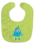 Birthday Monster Baby Bib Easy-Clean Baby Bib Baby Feeding Accessory Baby Mealtime Essential, 10 x 13, Multicolor
