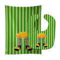 Halloween Witch's Feet Baby Bib & Burp Cloth Easy-Clean Baby Bib Baby Feeding Accessory Baby Mealtime Essential