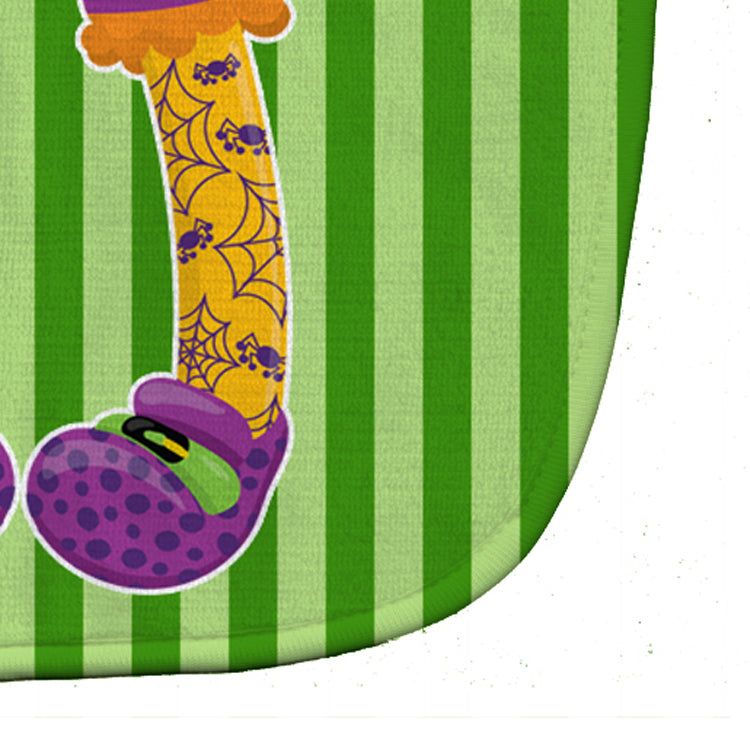 Halloween Witch's Feet #3 Baby Bib Easy-Clean Baby Bib Baby Feeding Accessory Baby Mealtime Essential, 10 x 13, Multicolor