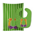 Halloween Witch's Feet #3 Baby Bib & Burp Cloth Easy-Clean Baby Bib Baby Feeding Accessory Baby Mealtime Essential