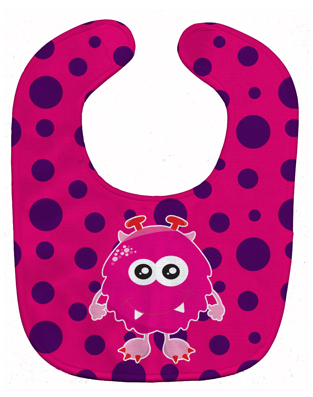 Monster Baby Bib Easy-Clean Baby Bib Baby Feeding Accessory Baby Mealtime Essential, 10 x 13, Multicolor