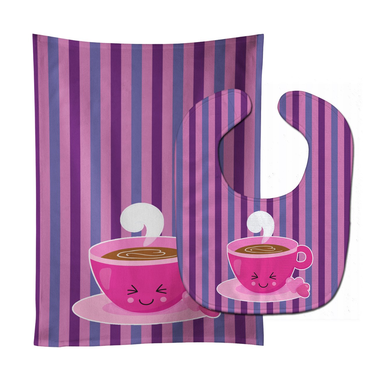 Latte Baby Bib & Burp Cloth Easy-Clean Baby Bib Baby Feeding Accessory Baby Mealtime Essential