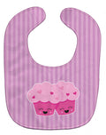 Muffins Baby Bib Easy-Clean Baby Bib Baby Feeding Accessory Baby Mealtime Essential, 10 x 13, Multicolor