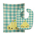 Pears Baby Bib & Burp Cloth Easy-Clean Baby Bib Baby Feeding Accessory Baby Mealtime Essential