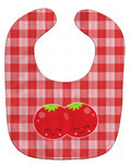 Tomatoes Baby Bib Easy-Clean Baby Bib Baby Feeding Accessory Baby Mealtime Essential, 10 x 13, Multicolor