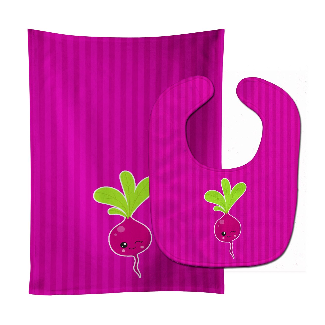 Beet Baby Bib & Burp Cloth Easy-Clean Baby Bib Baby Feeding Accessory Baby Mealtime Essential