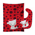Black Haired Christmas Fairy #2 Baby Bib & Burp Cloth Easy-Clean Baby Bib Baby Feeding Accessory Baby Mealtime Essential