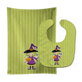 Halloween Witch #2 Baby Bib & Burp Cloth Easy-Clean Baby Bib Baby Feeding Accessory Baby Mealtime Essential