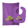 Halloween Witch's Hat #1 Baby Bib & Burp Cloth Easy-Clean Baby Bib Baby Feeding Accessory Baby Mealtime Essential