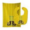 Halloween Witch's Legs #2 Baby Bib & Burp Cloth Easy-Clean Baby Bib Baby Feeding Accessory Baby Mealtime Essential