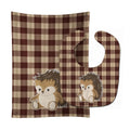 Porcupine Baby Bib & Burp Cloth Easy-Clean Baby Bib Baby Feeding Accessory Baby Mealtime Essential