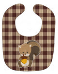 Squirrel Baby Bib Easy-Clean Baby Bib Baby Feeding Accessory Baby Mealtime Essential, 10 x 13, Multicolor