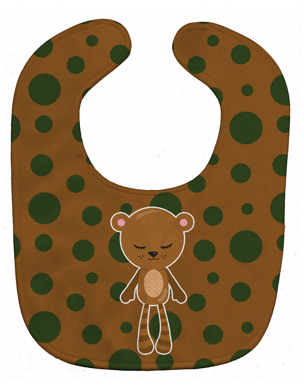 Bear #3 Baby Bib Easy-Clean Baby Bib Baby Feeding Accessory Baby Mealtime Essential, 10 x 13, Multicolor