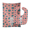 Rabbit Baby Bib & Burp Cloth Easy-Clean Baby Bib Baby Feeding Accessory Baby Mealtime Essential