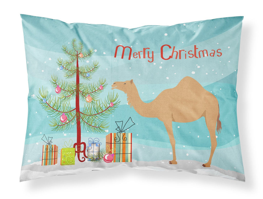 Arabian Camel Dromedary Christmas Standard Pillowcase Lightweight Super Soft Easy Care Decorative Artwork Pillowcase, Standard