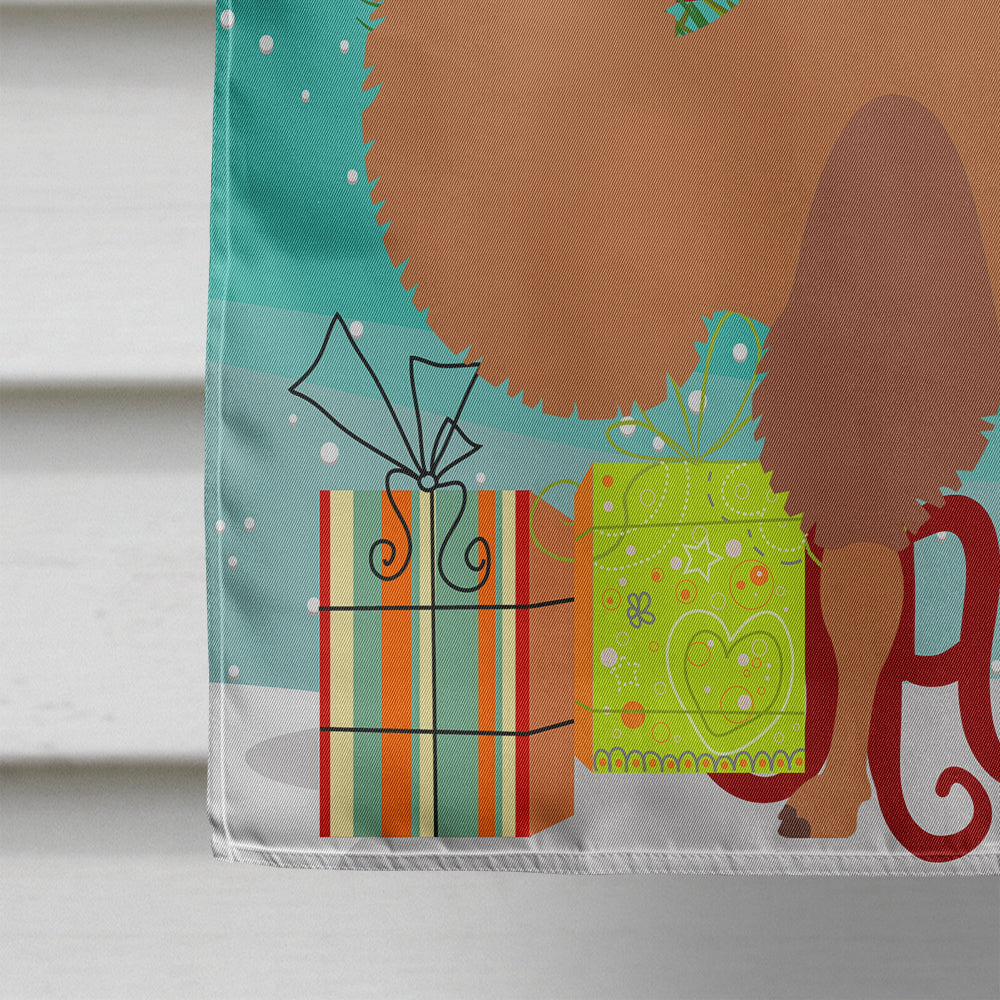 Bactrian Camel Christmas House Flag 28x40 Porch Sleeve Pole Decorative Outside Yard Banner Artwork Wall Hanging, Polyester