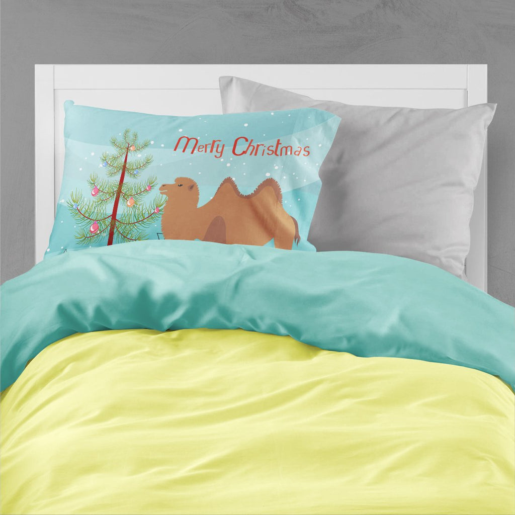 Bactrian Camel Christmas Standard Pillowcase Lightweight Super Soft Easy Care Decorative Artwork Pillowcase, Standard