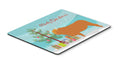 Highland Cow Christmas Mouse Pad, Heat Resistant Trivet Hot Pad , Non Slip Rubber Desk Mat, Kitchen Counter Protector, Home Office Decor Gift