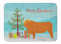 Highland Cow Christmas Memory Foam Kitchen Mat Machine Washable Anti-Fatigue Cushion Comfort Bath or Kitchen Rug
