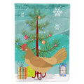 Frisian Friesian Chicken Christmas House Flag 28x40 Porch Sleeve Pole Decorative Outside Yard Banner Artwork Wall Hanging, Polyester