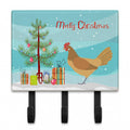 Frisian Friesian Chicken Christmas Leash or Key Holder Wall Hooks, Coat Rack Wall Mount, for Hanging Keys, Towels, Aprons, Leashes