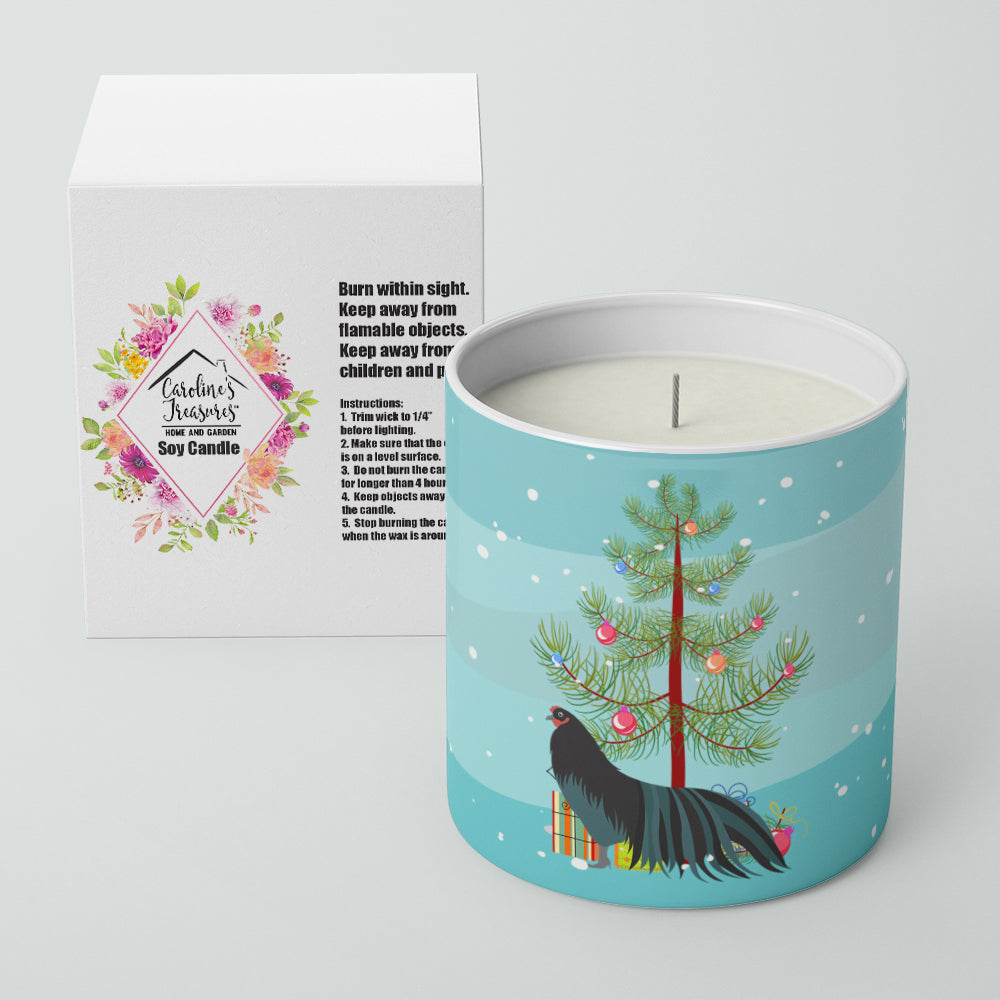 Sumatra Chicken Christmas Decorative Soy Candle Nature Soy Wax Essential Oil Home Decor Ideal for Bedroom Kitchen Bath Office Gift, 10 oz