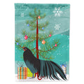 Sumatra Chicken Christmas House Flag 28x40 Porch Sleeve Pole Decorative Outside Yard Banner Artwork Wall Hanging, Polyester
